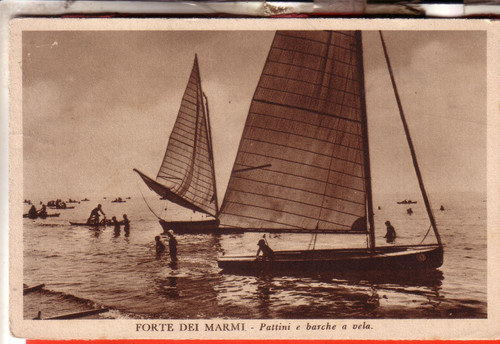 Cartolina forte dei marmi fp - ,