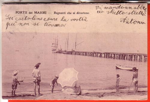 Cartolina forte dei marmi fp - cartolina,