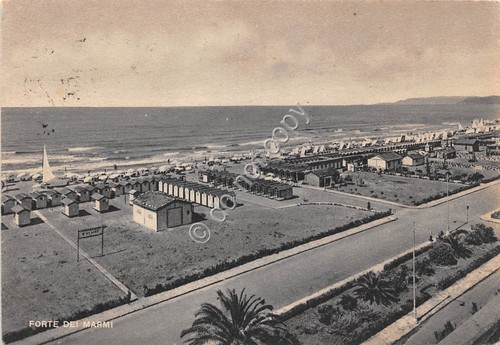 Cartolina forte dei marmi - cartolina,