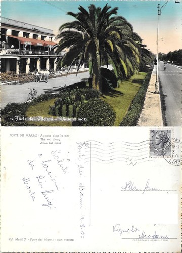 Cartolina forte dei marmi - cartolina,
