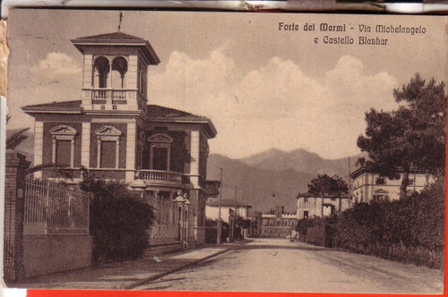 Cartolina forte dei marmi - cartolina,
